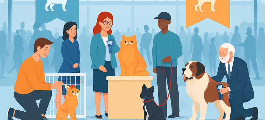 Международные выставки кошек и собак 2025